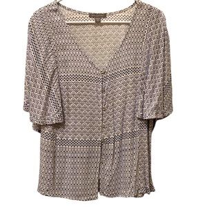 Peace & Pearls Blouse